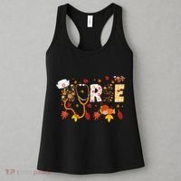 Cute Nurse Fall Thanksgiving Autumn Women's Tank Top thumb 3