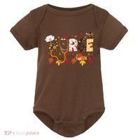 Cute Nurse Fall Thanksgiving Autumn Baby Bodysuit thumb 0