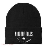 Ca Niagara Falls Ontario Canadian Maple Leaf Beanie thumb 0