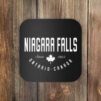 Ca Niagara Falls Ontario Canadian Maple Leaf Coaster thumb 0