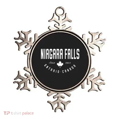 Ca Niagara Falls Ontario Canadian Maple Leaf Ornament
