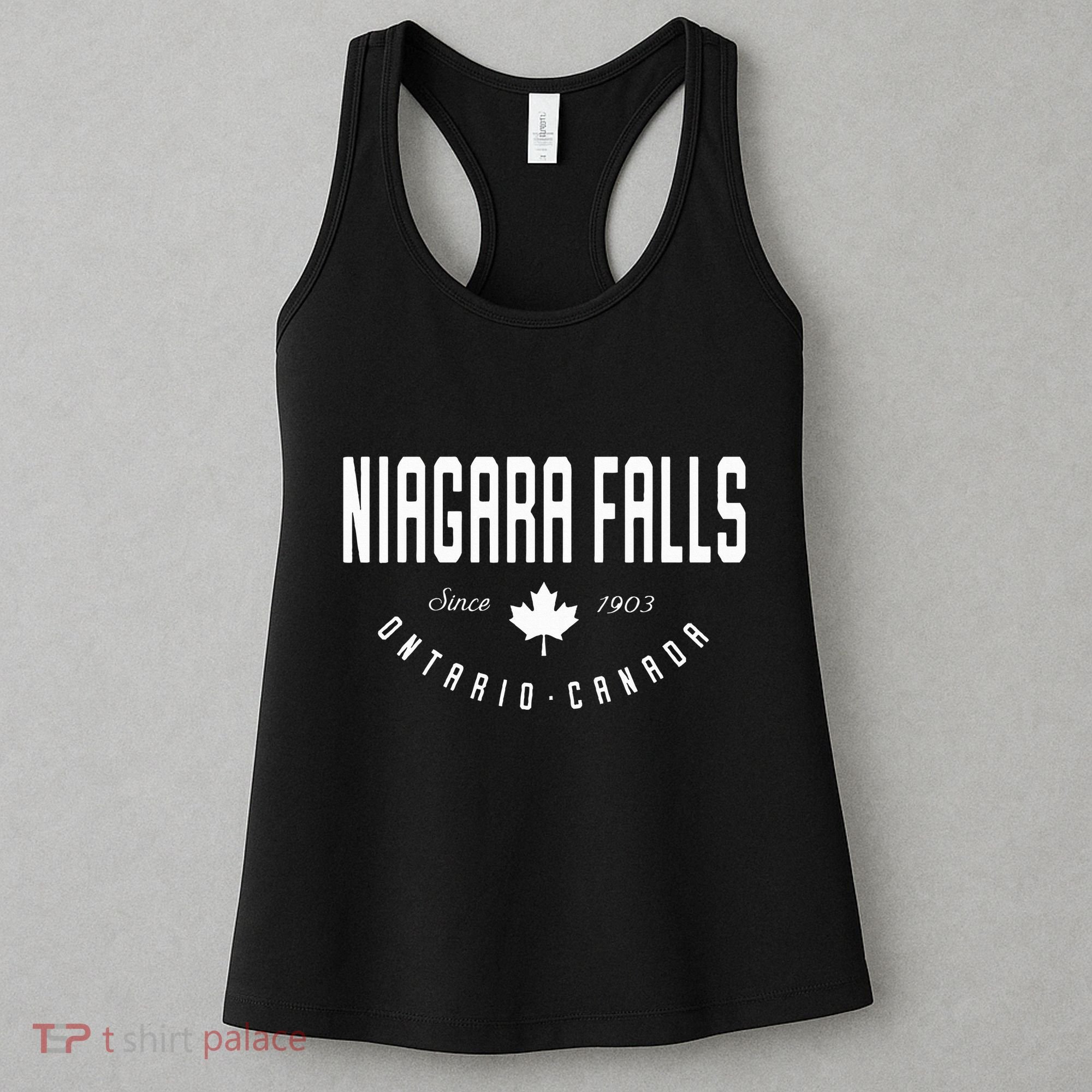 Ca Niagara Falls Ontario Canadian Maple Leaf Women's Tank Top