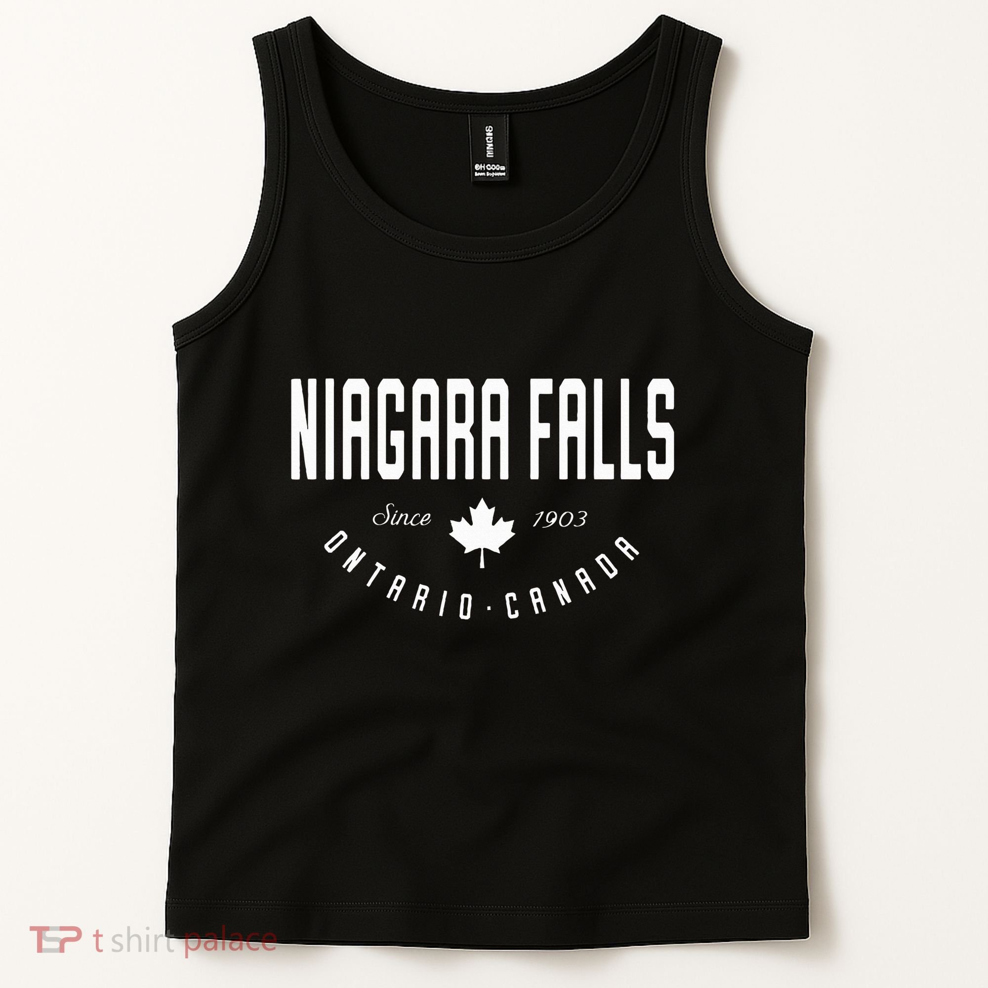 Ca Niagara Falls Ontario Canadian Maple Leaf Tank Top