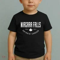 Ca Niagara Falls Ontario Canadian Maple Leaf Toddler T-Shirt thumb 2