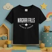 Ca Niagara Falls Ontario Canadian Maple Leaf Toddler T-Shirt thumb 3