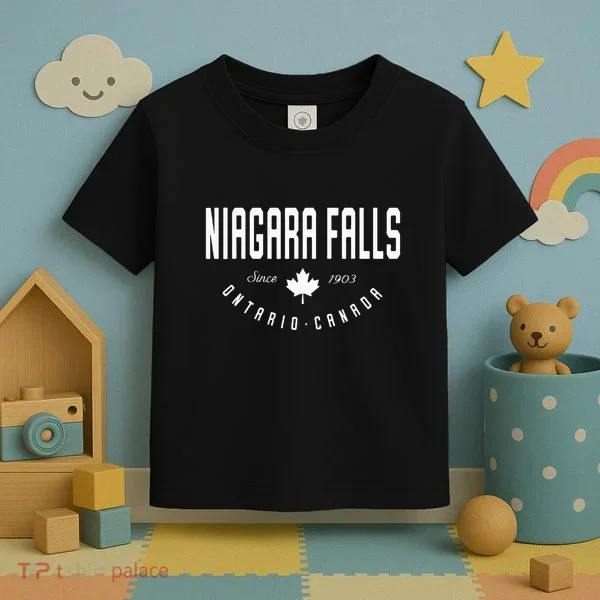 Ca Niagara Falls Ontario Canadian Maple Leaf Toddler T-Shirt