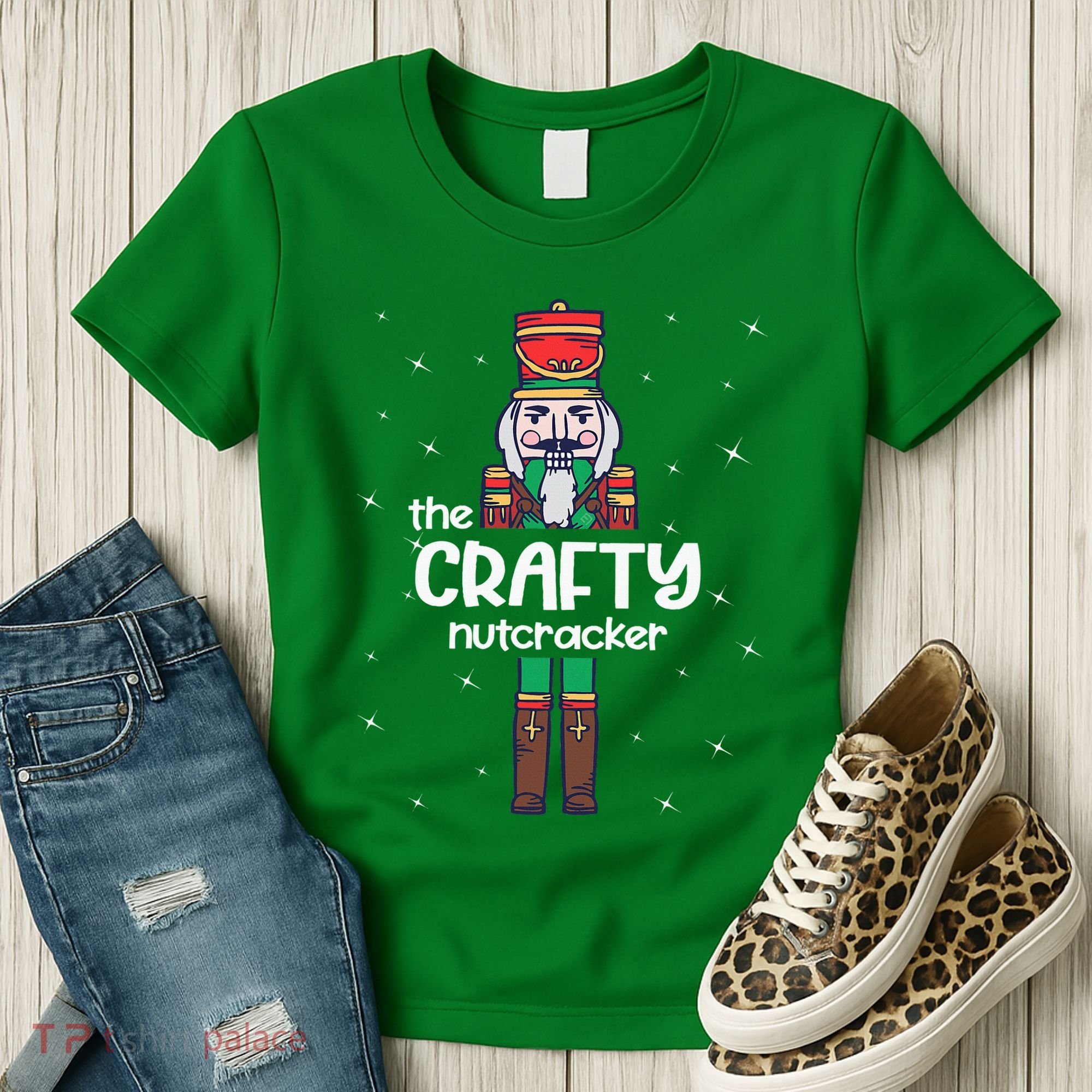 Crafty Nutcracker Family Matching Women's T-Shirt