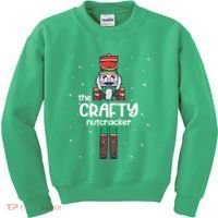 Crafty Nutcracker Family Matching Kids Sweatshirt thumb 0