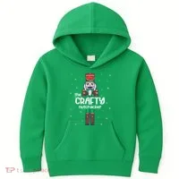 Crafty Nutcracker Family Matching Kids Hoodie thumb 0