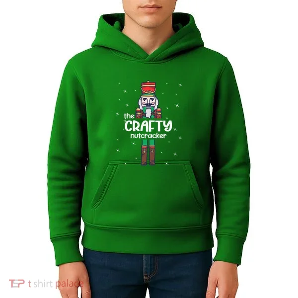 Crafty Nutcracker Family Matching Kids Hoodie