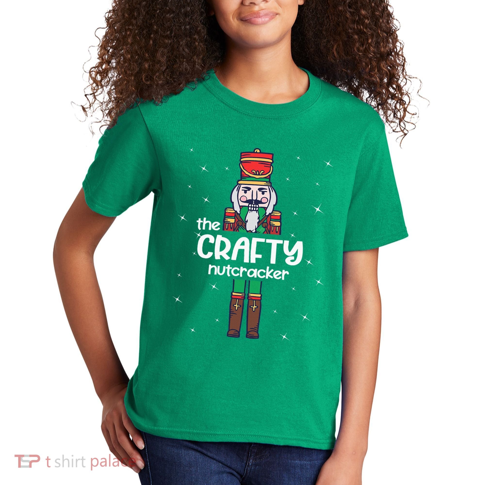 Crafty Nutcracker Family Matching Kids T-Shirt