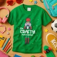 Crafty Nutcracker Family Matching Kids T-Shirt thumb 3