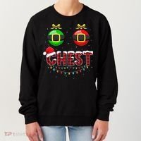 Chest Nuts Funny Matching Chestnuts Christmas Couples Chest  Women's Sweatshirt thumb 0