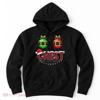 Chest Nuts Funny Matching Chestnuts Christmas Couples Chest  Hoodie thumb 0