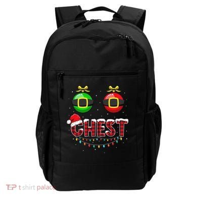 Chest Nuts Funny Matching Chestnuts Christmas Couples Chest  Backpack