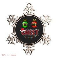 Chest Nuts Funny Matching Chestnuts Christmas Couples Chest  Ornament thumb 0