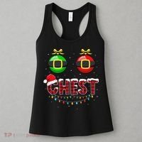 Chest Nuts Funny Matching Chestnuts Christmas Couples Chest  Women's Tank Top thumb 3