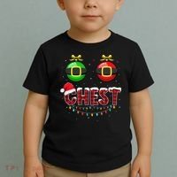 Chest Nuts Funny Matching Chestnuts Christmas Couples Chest  Toddler T-Shirt thumb 2