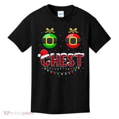 Chest Nuts Funny Matching Chestnuts Christmas Couples Chest  Kids T-Shirt