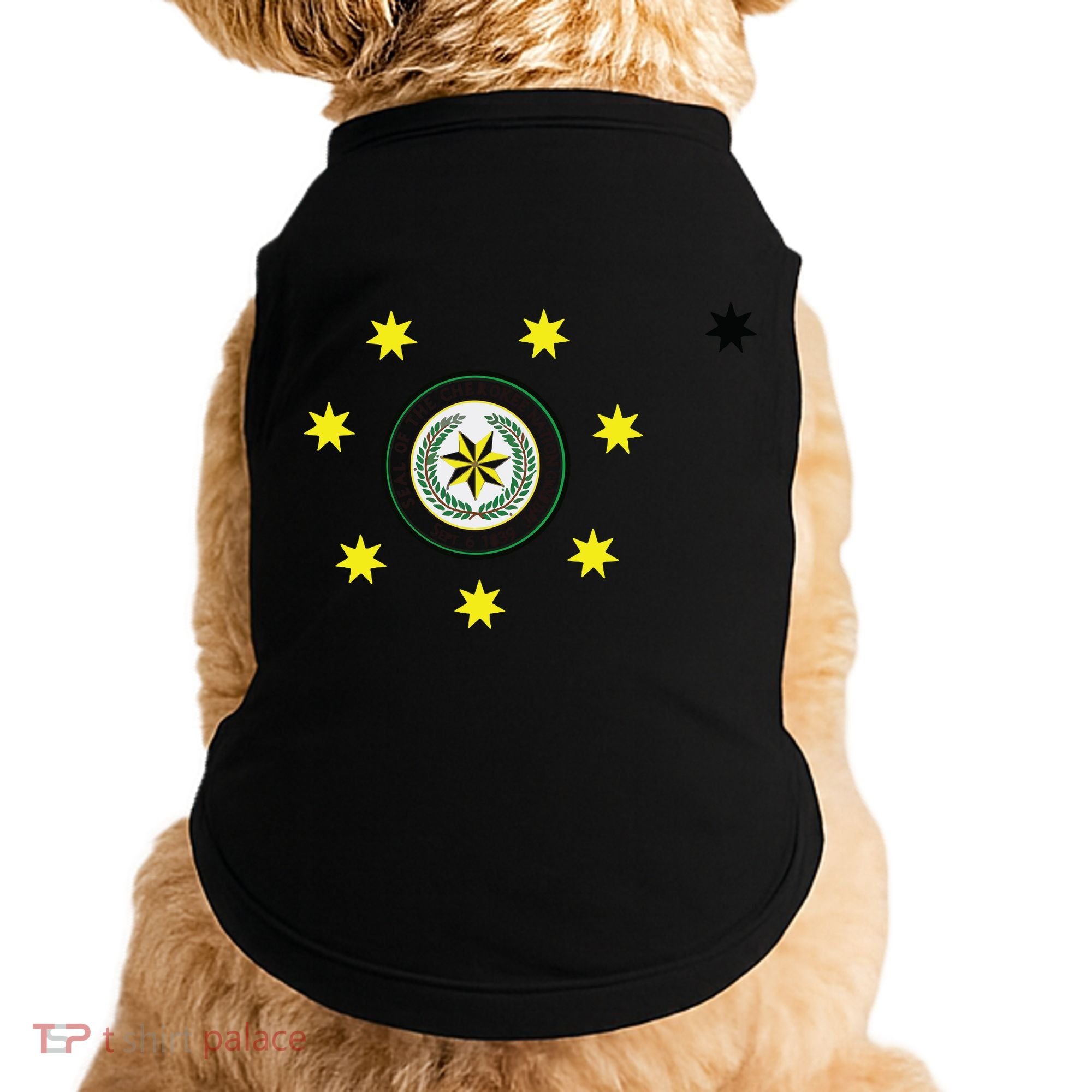 Cherokee Nation Flag Cherokee Doggie Tank