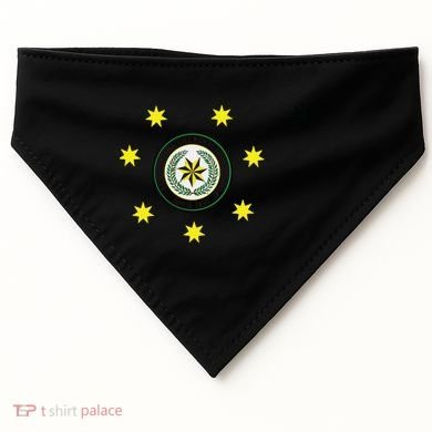 Cherokee Nation Flag Cherokee USA-Made Doggie Bandana