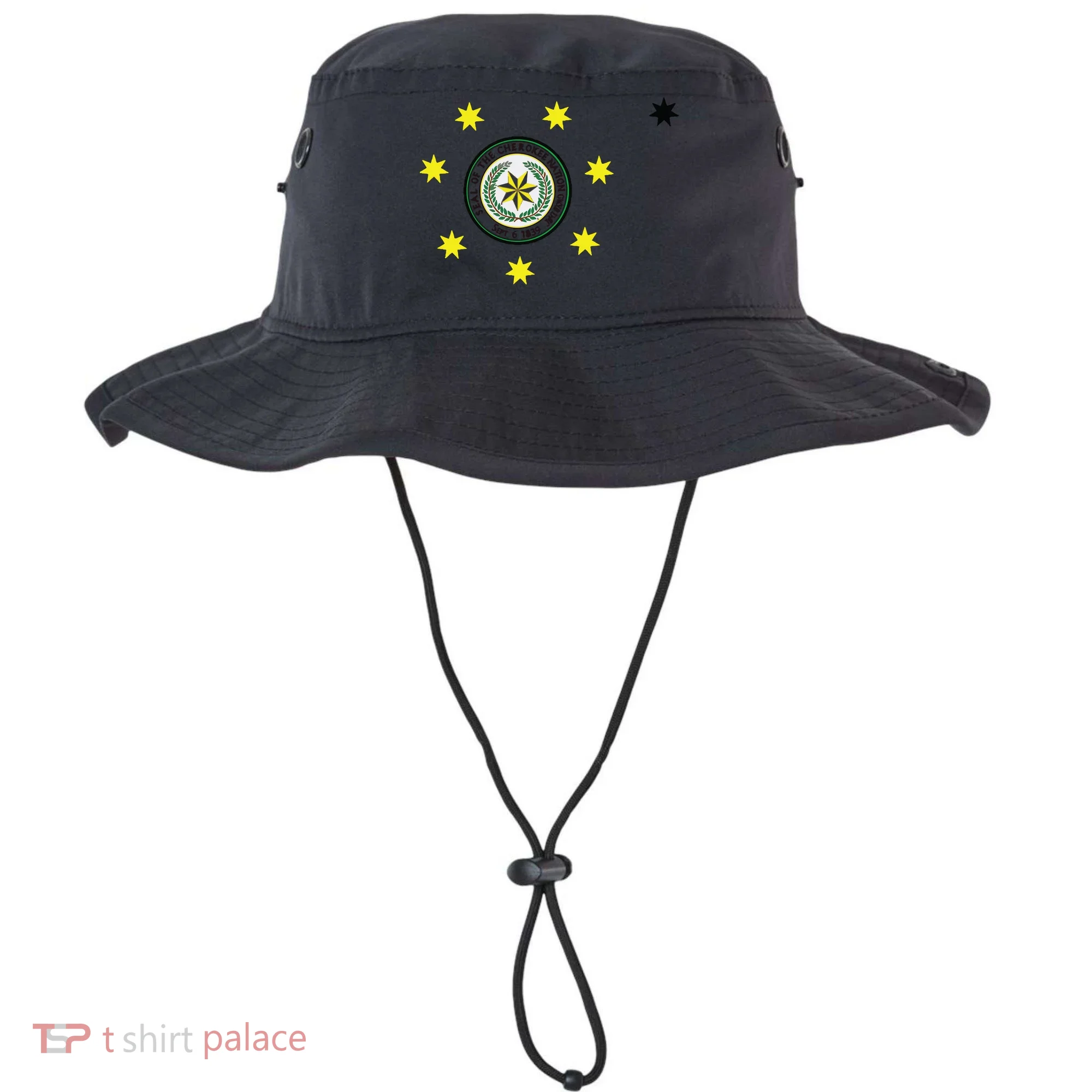 Cherokee Nation Flag Cherokee Bucket Hat