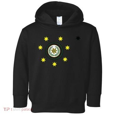 Cherokee Nation Flag Cherokee Toddler Hoodie