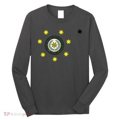 Cherokee Nation Flag Cherokee Long Sleeve Shirt