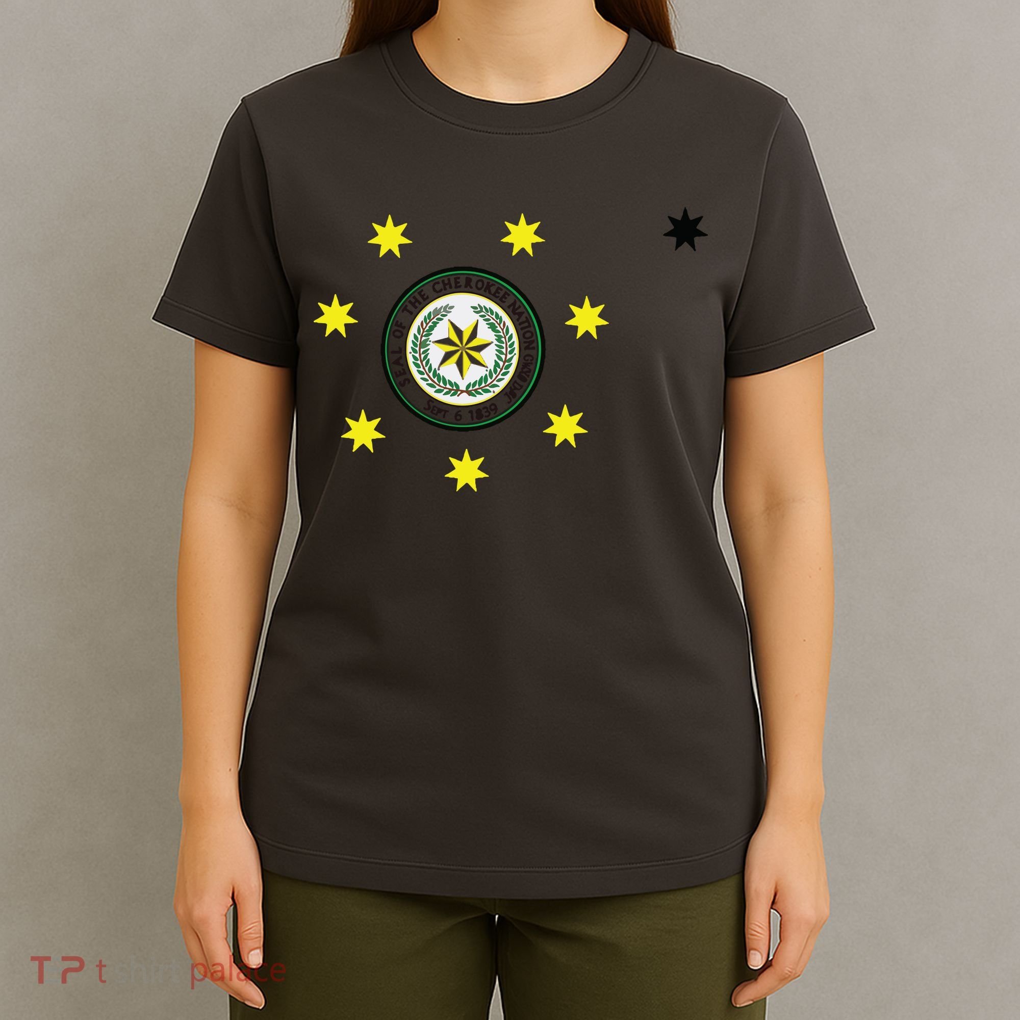 Cherokee Nation Flag Cherokee T-Shirt