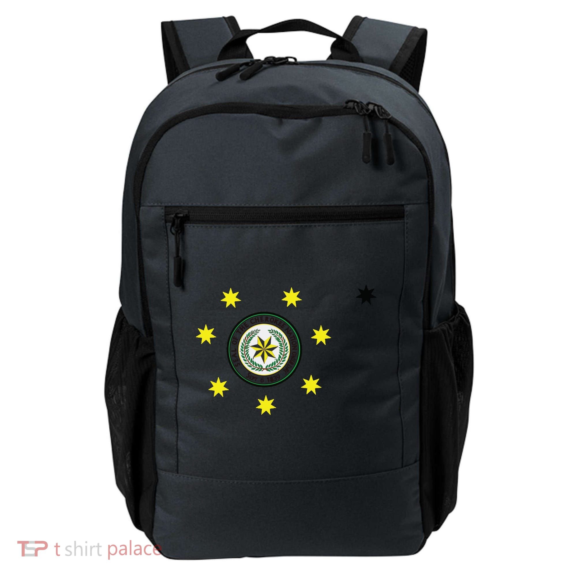Cherokee Nation Flag Cherokee Backpack