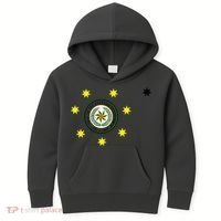 Cherokee Nation Flag Cherokee Kids Hoodie thumb 0