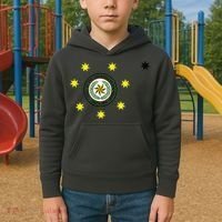 Cherokee Nation Flag Cherokee Kids Hoodie thumb 2