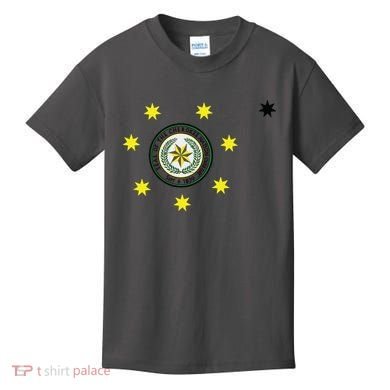 Cherokee Nation Flag Cherokee Kids T-Shirt