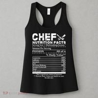 Chef Nutrition Facts Cool Chef Tee Gift For Chefs Women's Tank Top thumb 3