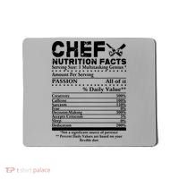 Chef Nutrition Facts Cool Chef Tee Gift For Chefs Mousepad thumb 0