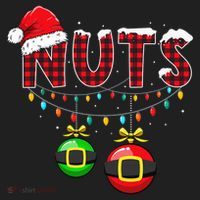 Chest Nuts Funny Matching Chestnuts Christmas Couples Nuts  Women's Sweatshirt thumb 2