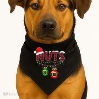 Chest Nuts Funny Matching Chestnuts Christmas Couples Nuts  USA-Made Doggie Bandana thumb 1