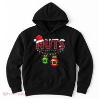 Chest Nuts Funny Matching Chestnuts Christmas Couples Nuts  Hoodie thumb 0