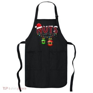 Chest Nuts Funny Matching Chestnuts Christmas Couples Nuts  Apron