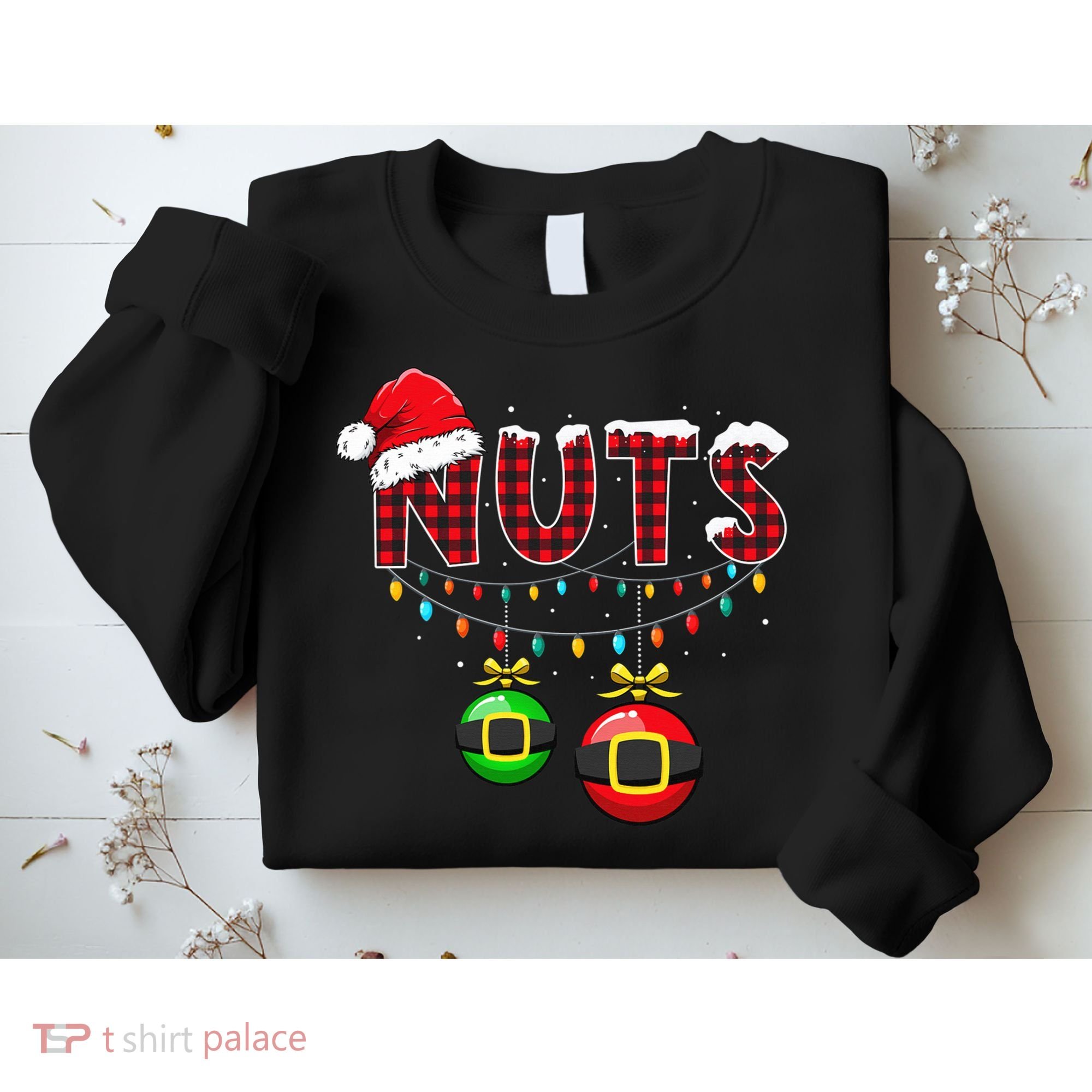 Chest Nuts Funny Matching Chestnuts Christmas Couples Nuts  Sweatshirt