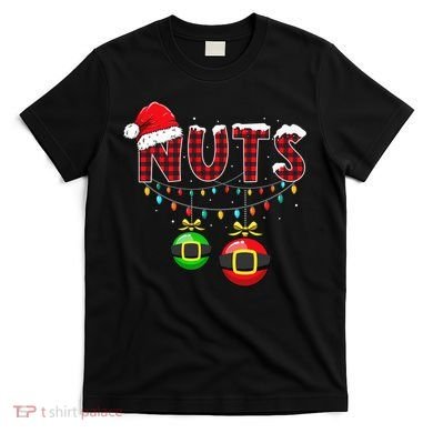 Chest Nuts Funny Matching Chestnuts Christmas Couples Nuts  T-Shirt