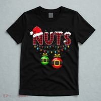 Chest Nuts Funny Matching Chestnuts Christmas Couples Nuts  T-Shirt thumb 5