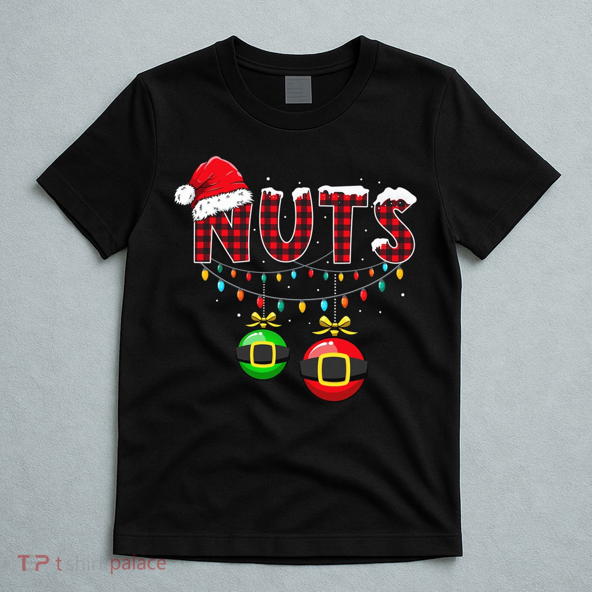Chest Nuts Funny Matching Chestnuts Christmas Couples Nuts  T-Shirt