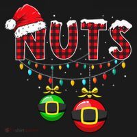 Chest Nuts Funny Matching Chestnuts Christmas Couples Nuts  Polo thumb 3