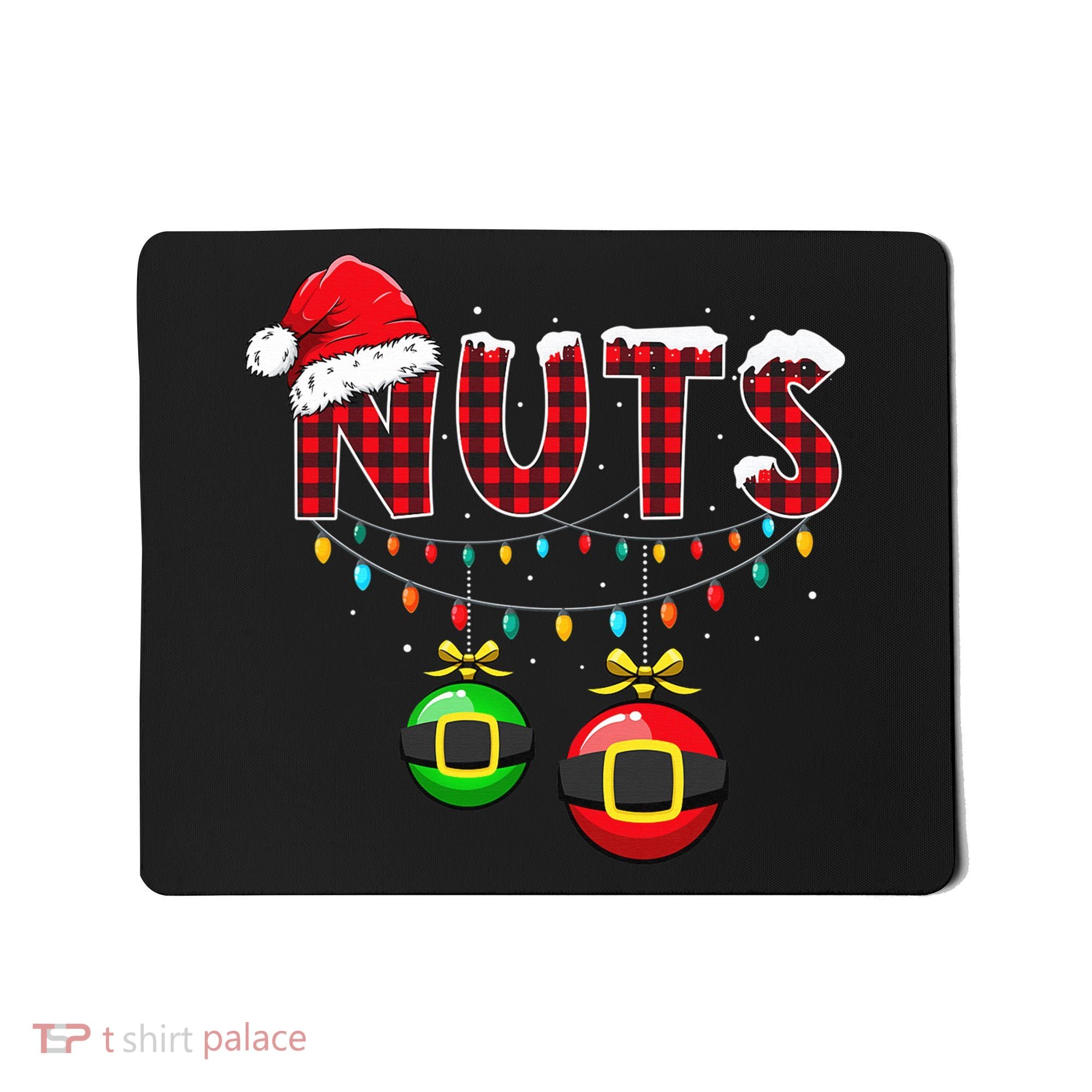Chest Nuts Funny Matching Chestnuts Christmas Couples Nuts  Mousepad