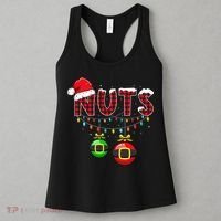 Chest Nuts Funny Matching Chestnuts Christmas Couples Nuts  Women's Tank Top thumb 3