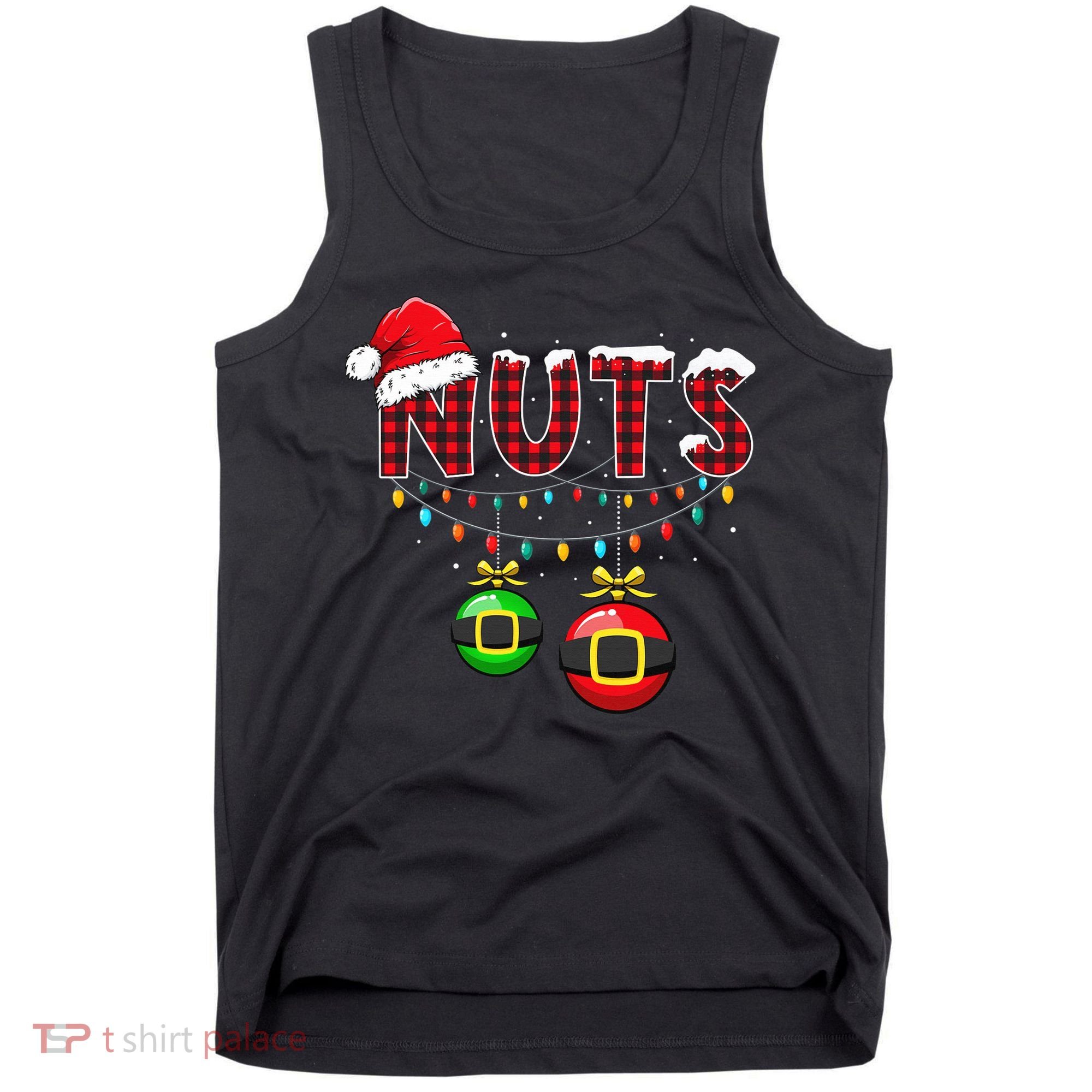 Chest Nuts Funny Matching Chestnuts Christmas Couples Nuts  Tank Top