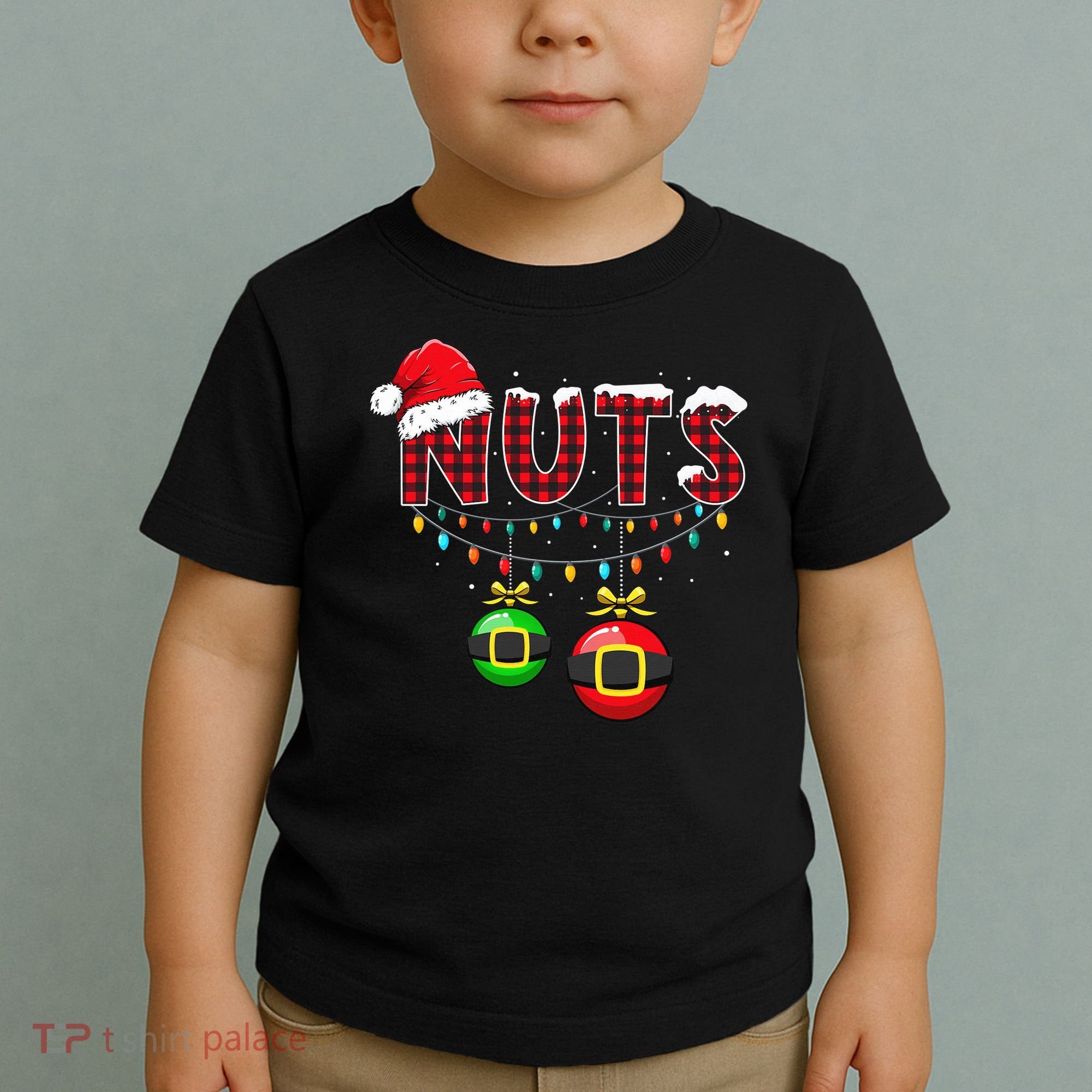Chest Nuts Funny Matching Chestnuts Christmas Couples Nuts  Toddler T-Shirt