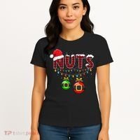 Chest Nuts Funny Matching Chestnuts Christmas Couples Nuts  Women's T-Shirt thumb 4