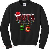 Chest Nuts Funny Matching Chestnuts Christmas Couples Nuts  Kids Sweatshirt thumb 0